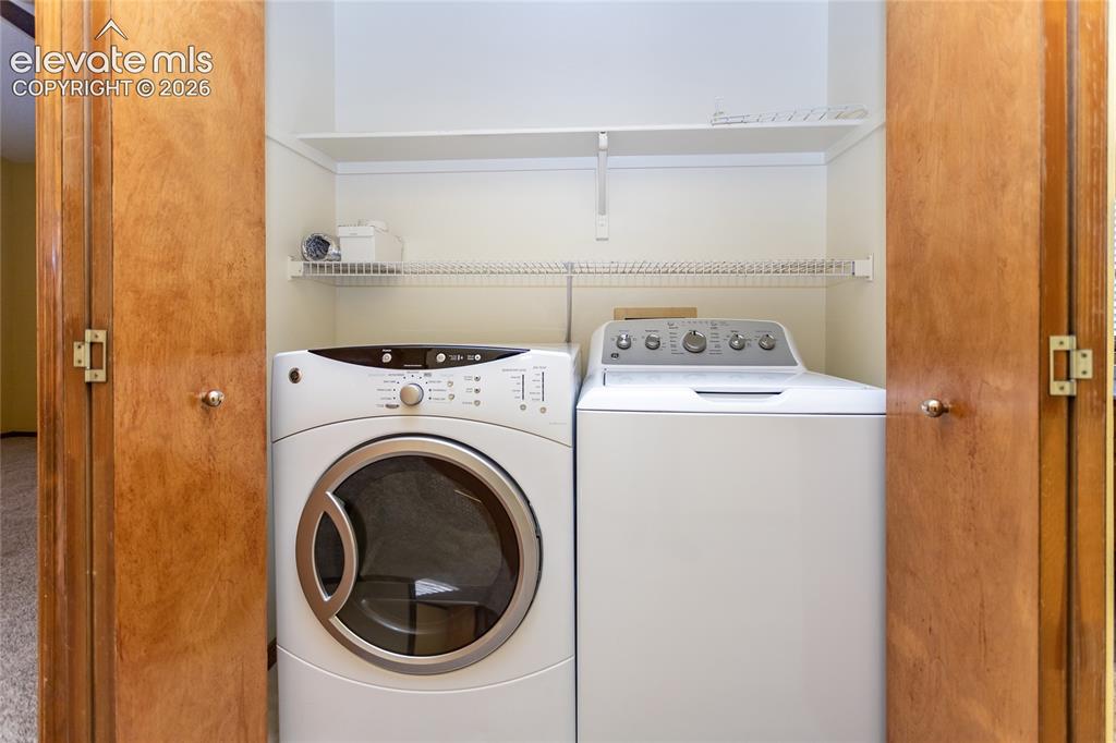 Image 30 of 47: laundry on upper level