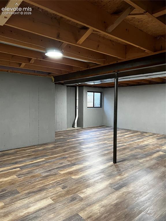Image 39 of 47: Extra Room in basement, used as a gym!