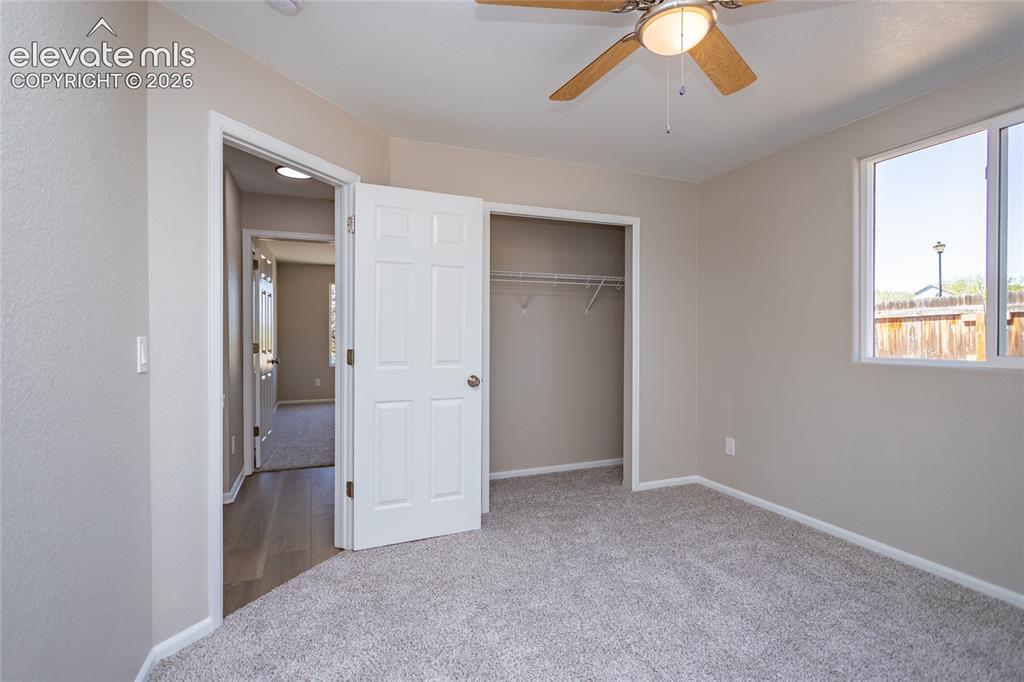 Image 27 of 39: Lots of closet space too in this nice secondary bedroom!