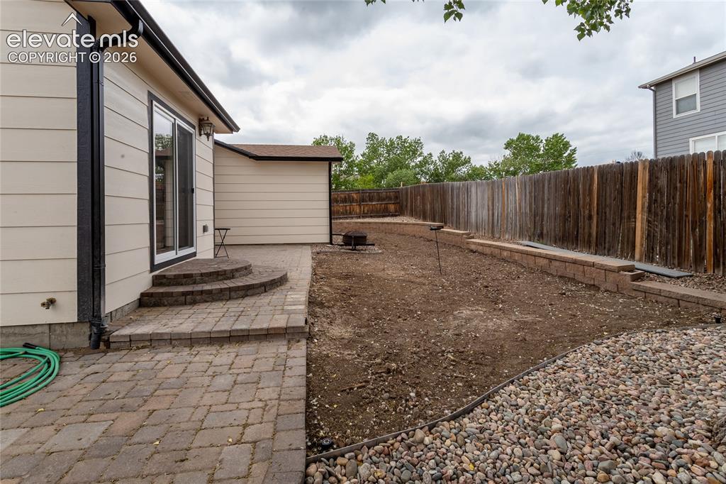 Image 33 of 39: Your private outdoor oasis, plenty of room to add your personal touches!