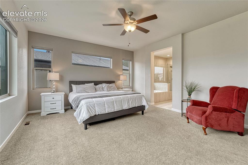 Image 18 of 41: Main level primary bedroom.