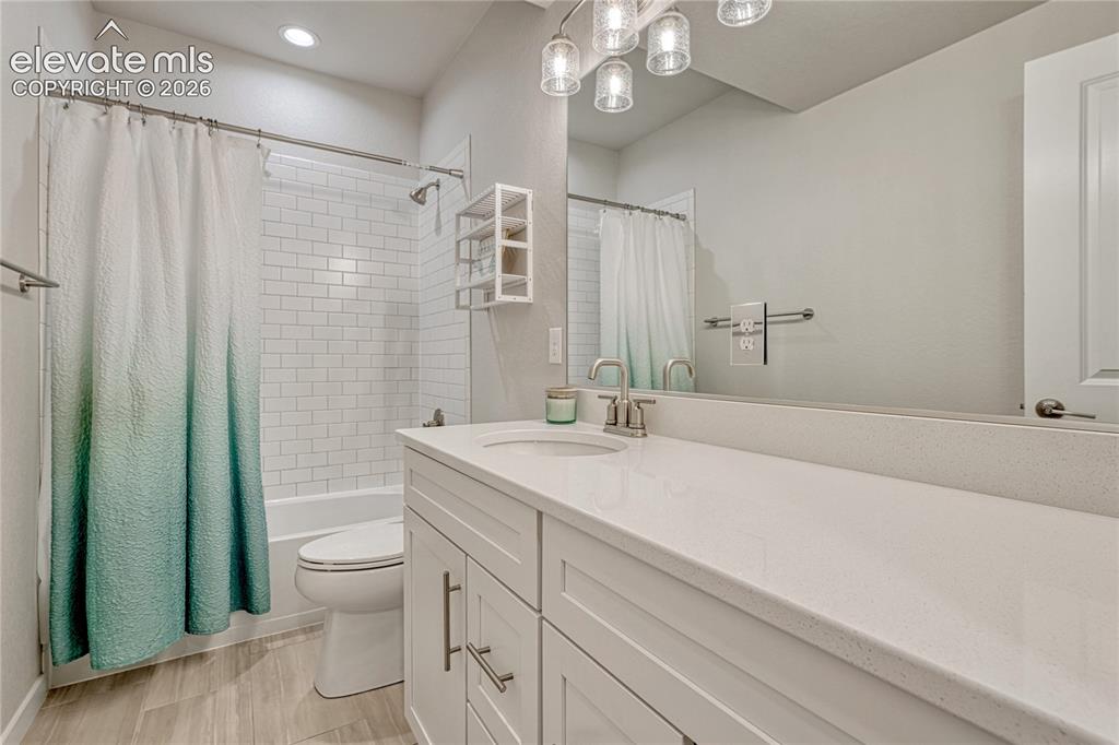 Image 35 of 41: Full basement bathroom. 