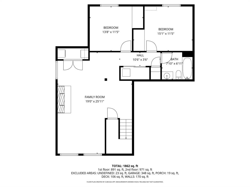 Image 41 of 43: Lower level floorplan 