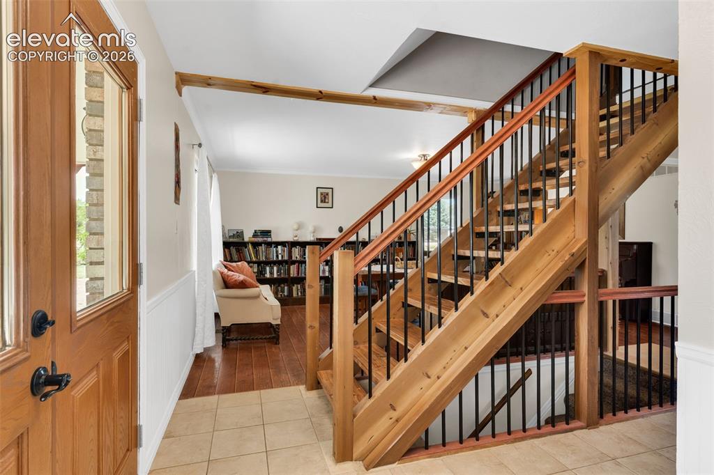 Image 4 of 37: Custom staircase