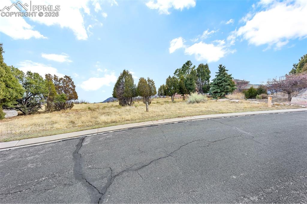 Image 15 of 16: View of road with curbs and sidewalks