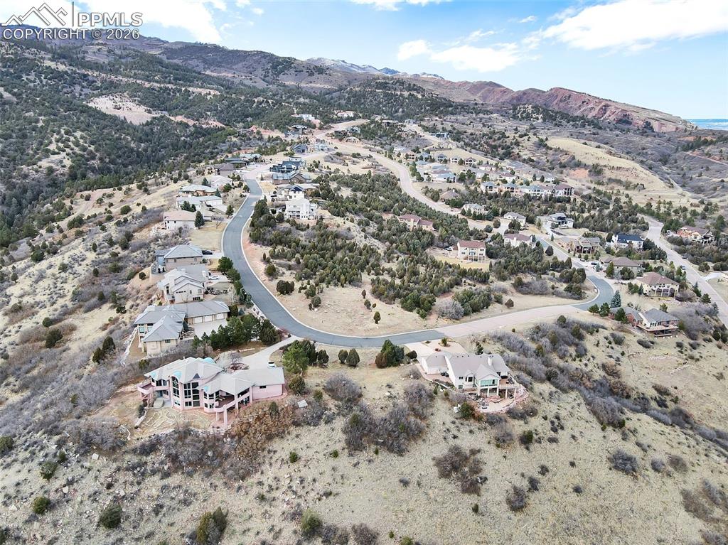 Image 7 of 16: Drone / aerial view with a mountain view