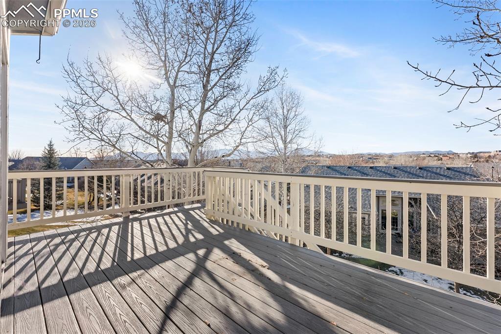 Image 32 of 34: View of wooden terrace