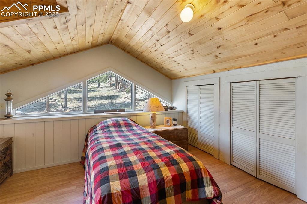 Image 37 of 50: Enclosed Loft Bedroom.