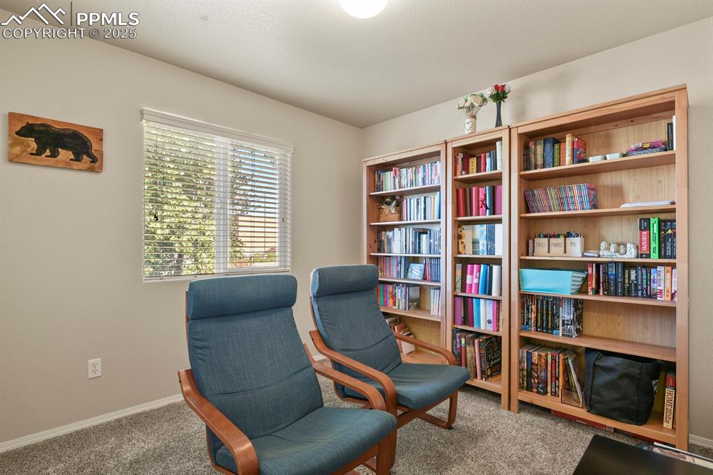 Image 16 of 21: Secondary bedroom #1 located on the main level.