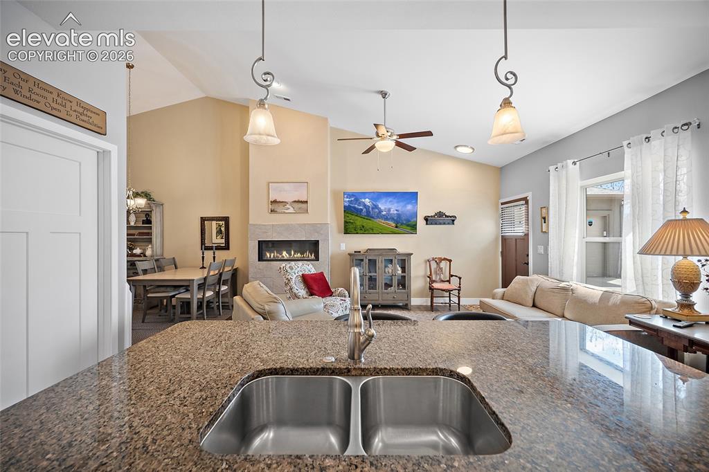 Image 13 of 25: Kitchen Island - Fits Bar Stools