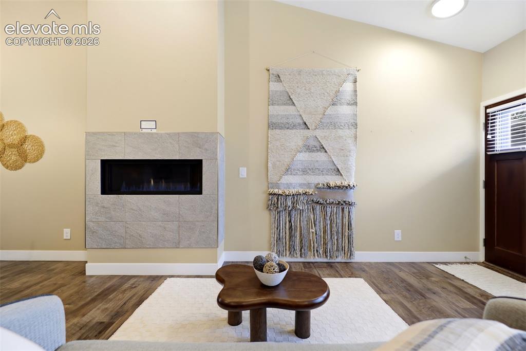 Image 7 of 42: Looking toward fireplace