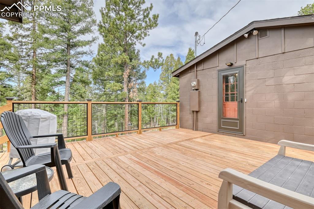 Image 20 of 48: View of deck