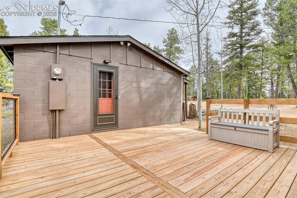 Image 21 of 48: View of deck