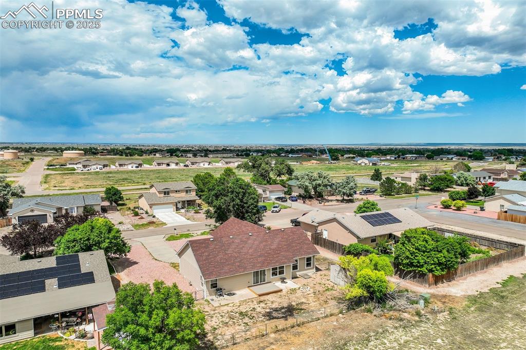 Image 34 of 42: Aerial view of residential area