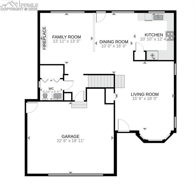 Image 37 of 39: Floor Plan Main Level