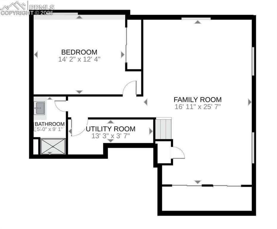 Image 39 of 39: Floor Plan Basement