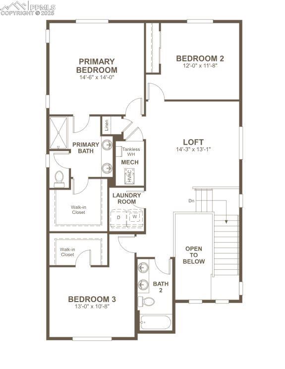 Image 3 of 3: Second Floor