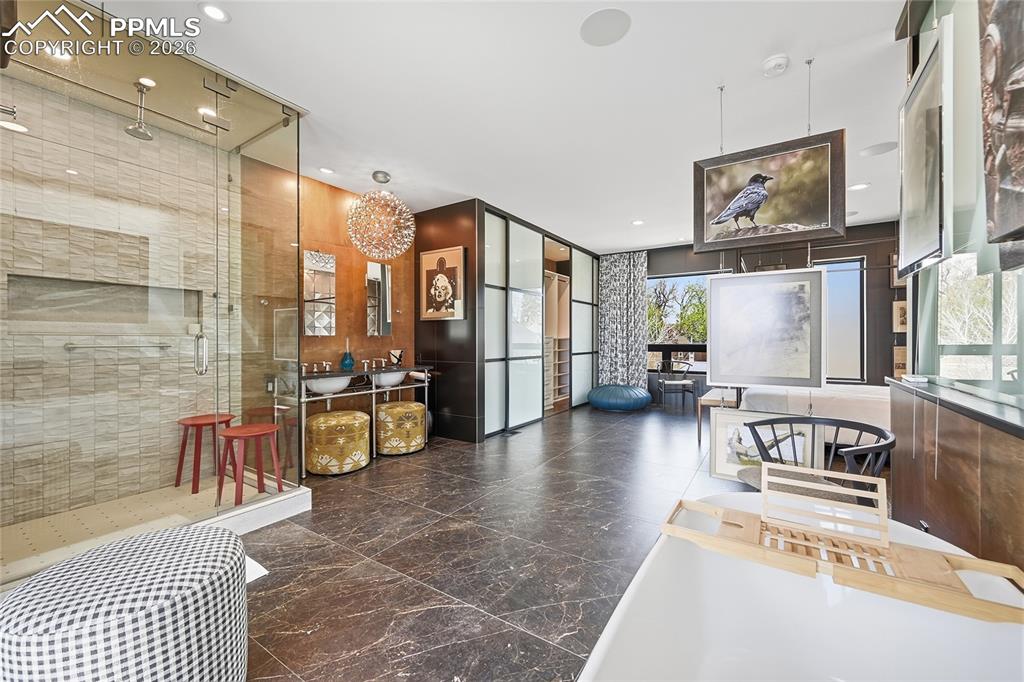 Image 32 of 50: Custom Tile from Ann Sacks