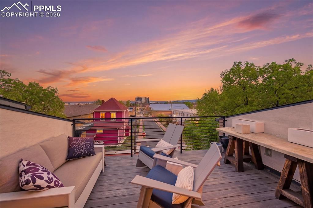 Image 39 of 50: Primary Suite Rooftop Deck