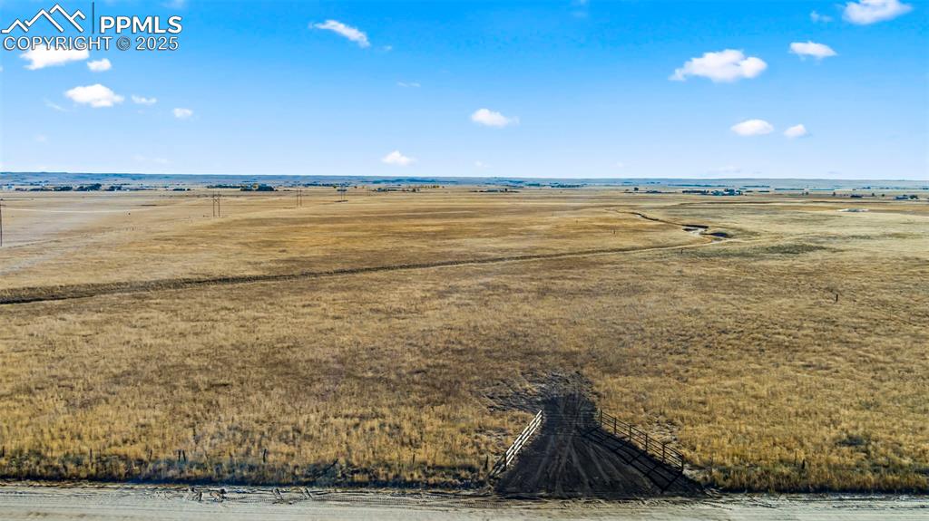 Image 2 of 10: Aerial view of sparsely populated area