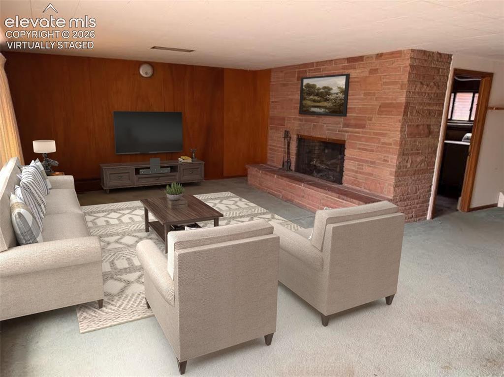 Image 15 of 27: Virtually staged family room