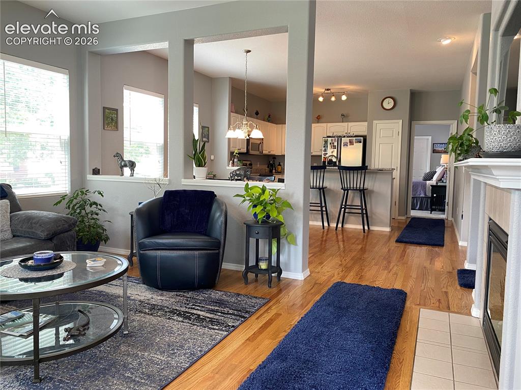Image 15 of 40: The open-concept layout offers spacious, flowing living areas with modern u