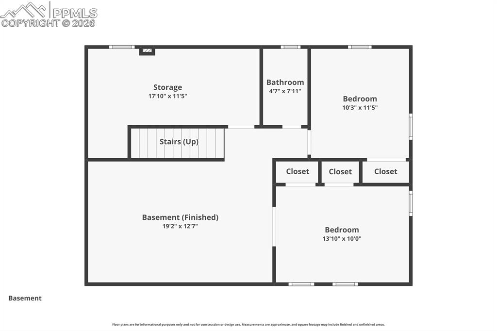 Image 31 of 32: Basement Floor Plan
