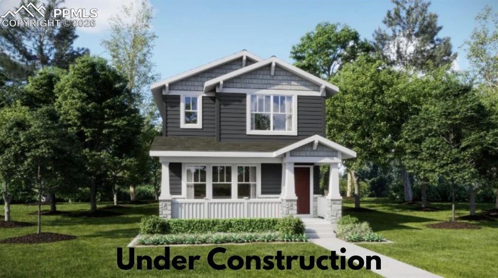 Caption: Front of Structure