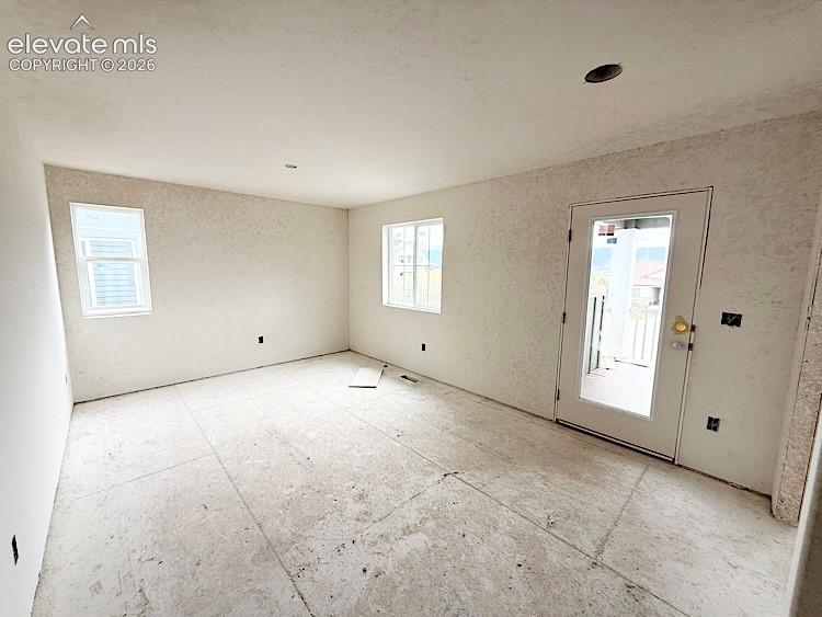 Image 14 of 38: The Loft Walks out to the Covered Balcony!