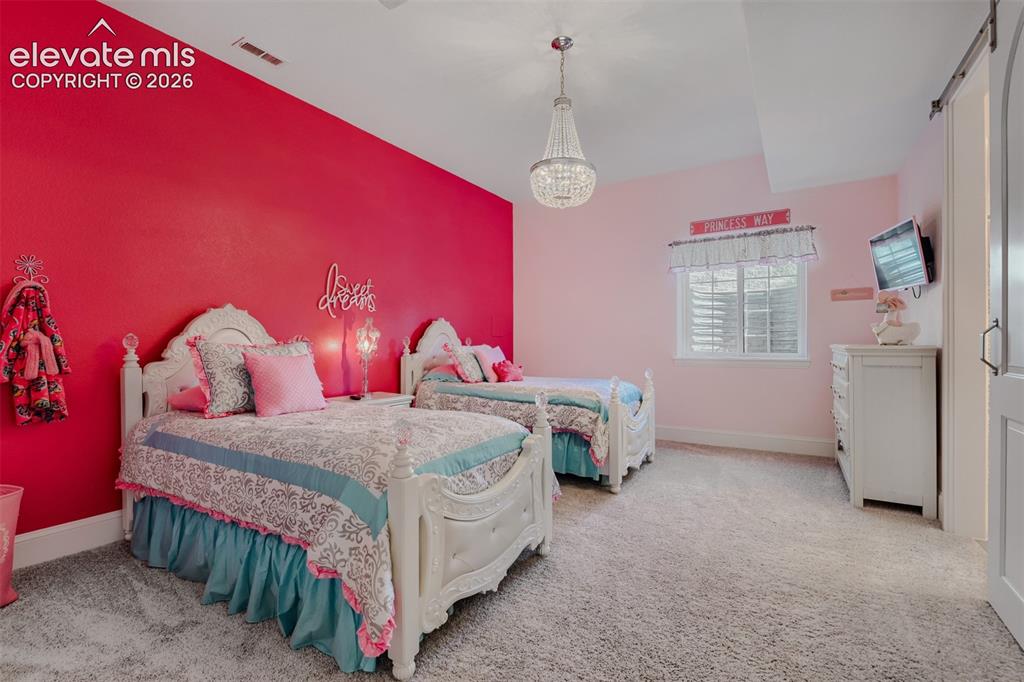 Image 42 of 50: 3 of 3 basement bedrooms