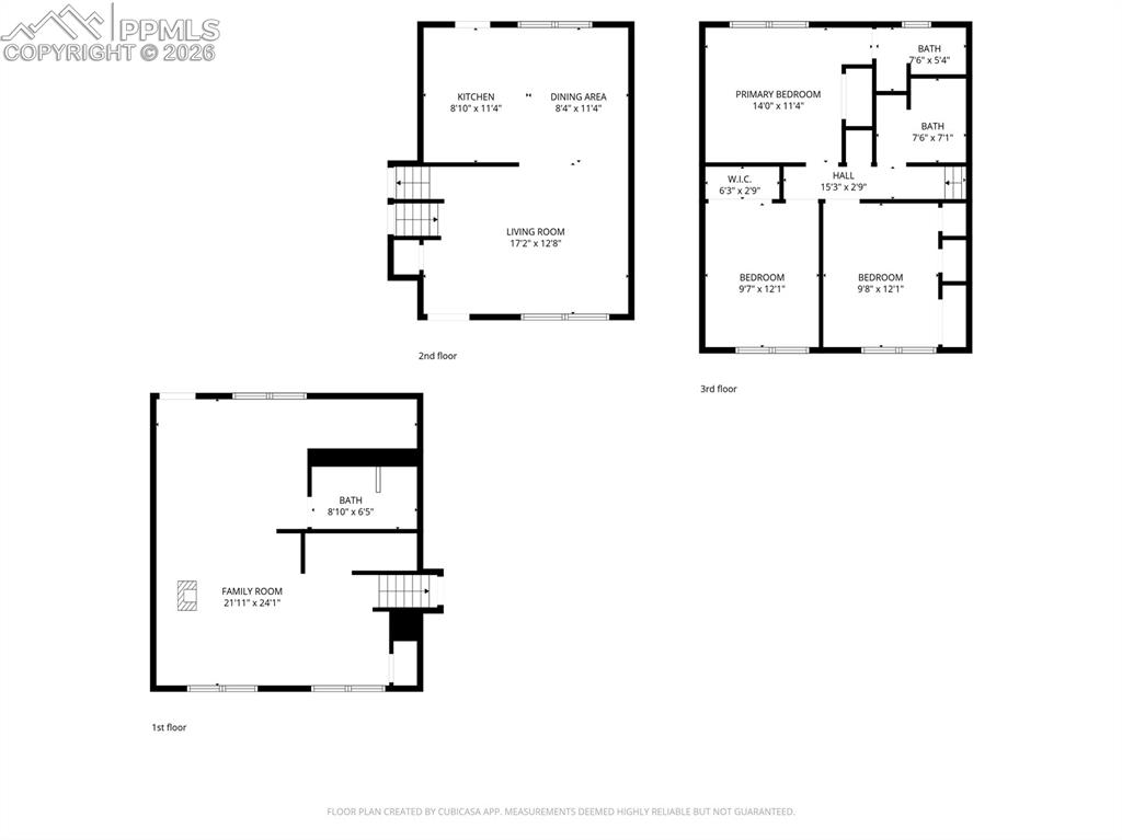 Image 31 of 31: Upper Level Floor Plan