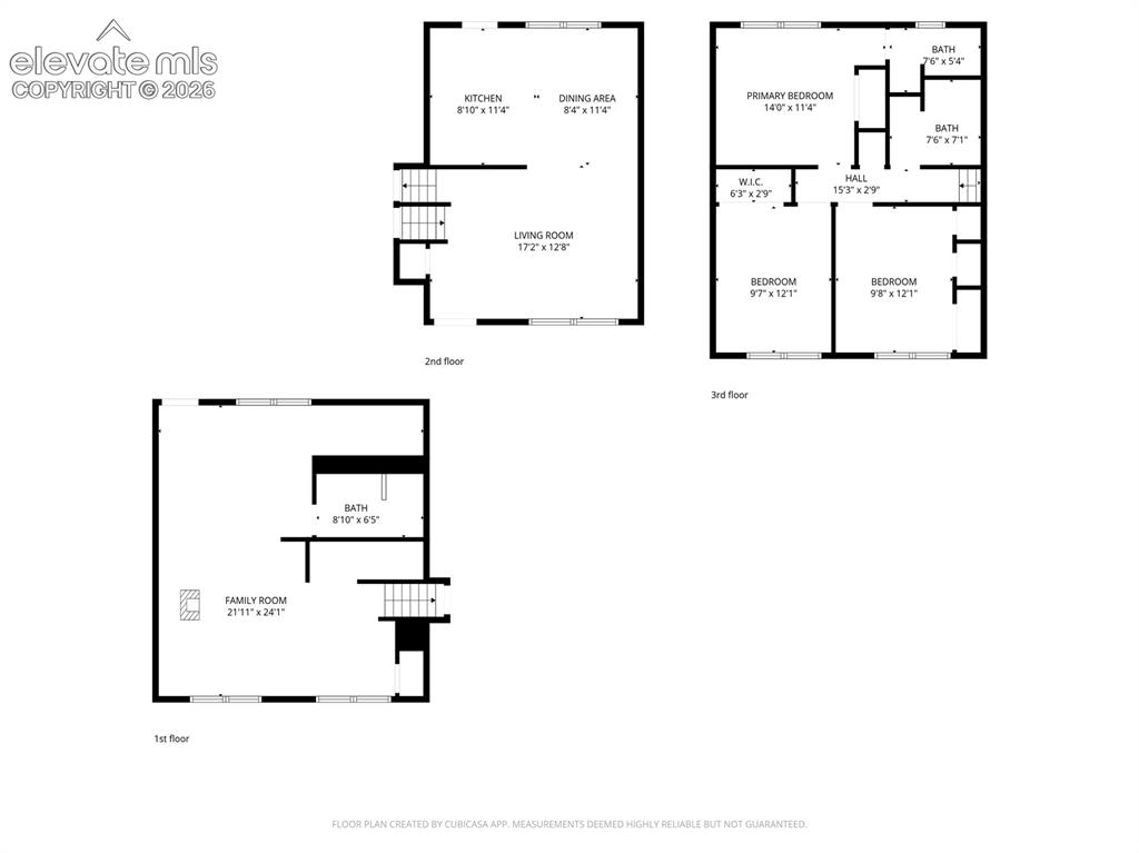 Image 32 of 32: Upper Level Floor Plan