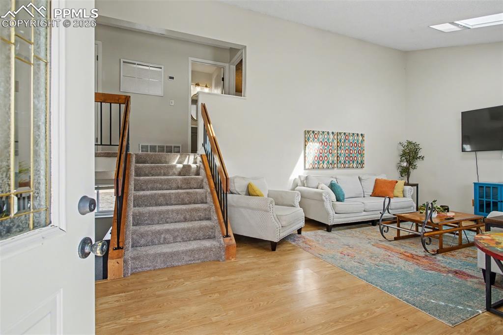 Image 5 of 42: Living room from front door