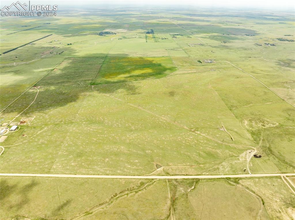 Image 2 of 3: Aerial view featuring a rural view