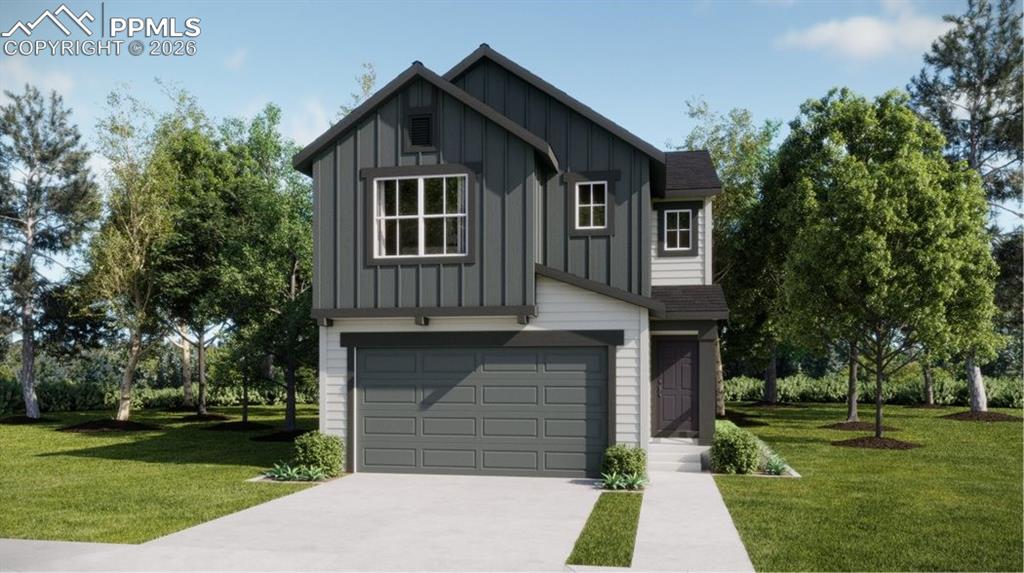 Caption: Front of Structure