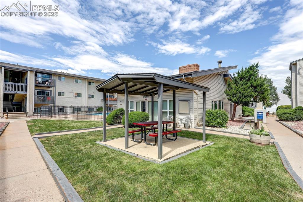 Image 11 of 20: Community picnic area