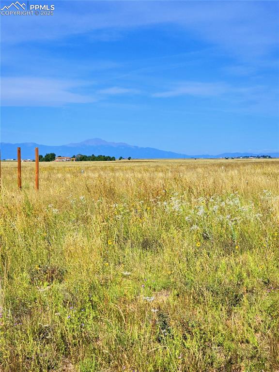 Image 4 of 6: View of mountain backdrop with rural landscape