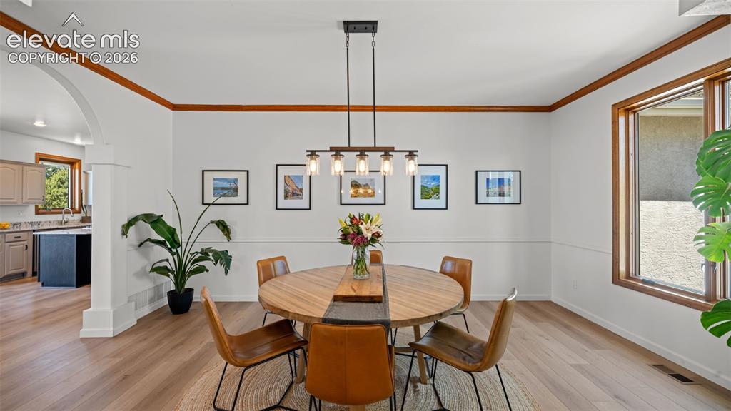 Image 10 of 45: Formal dining room