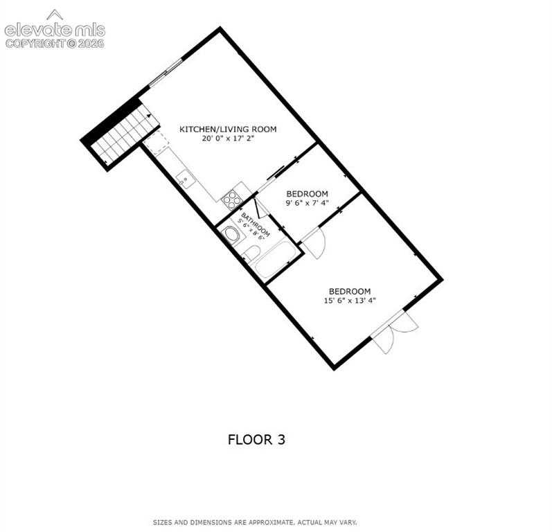 Image 50 of 50: Floor plan - apartment suite