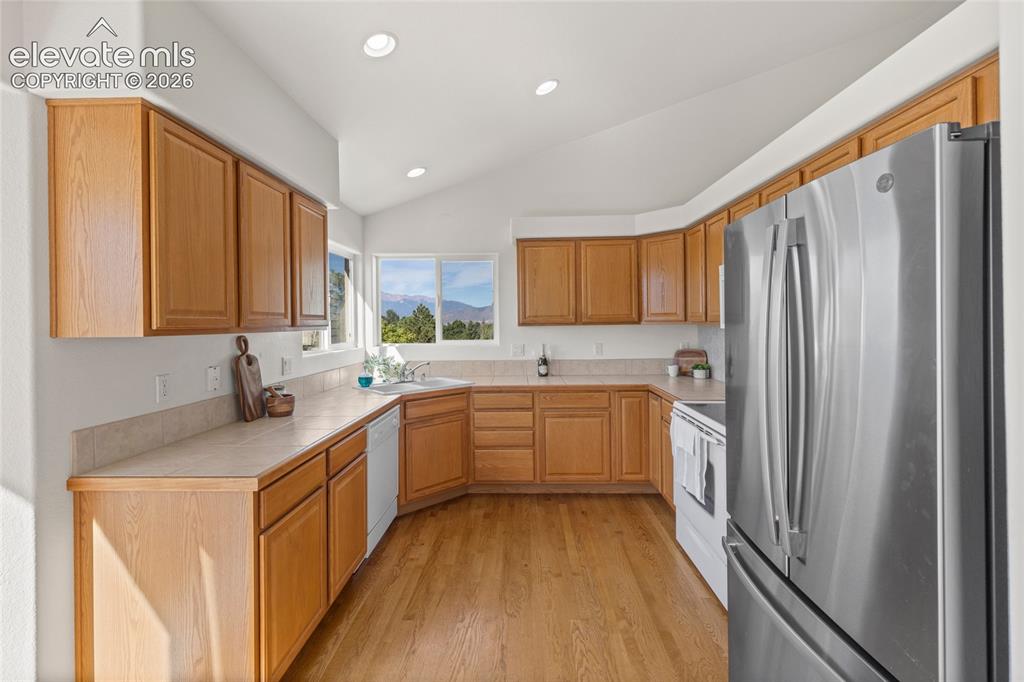 Image 7 of 33: Bright Kitchen with Amazing Footprint