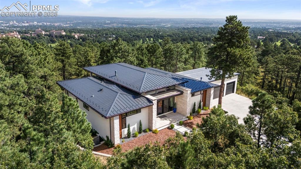 Caption: Aerial View