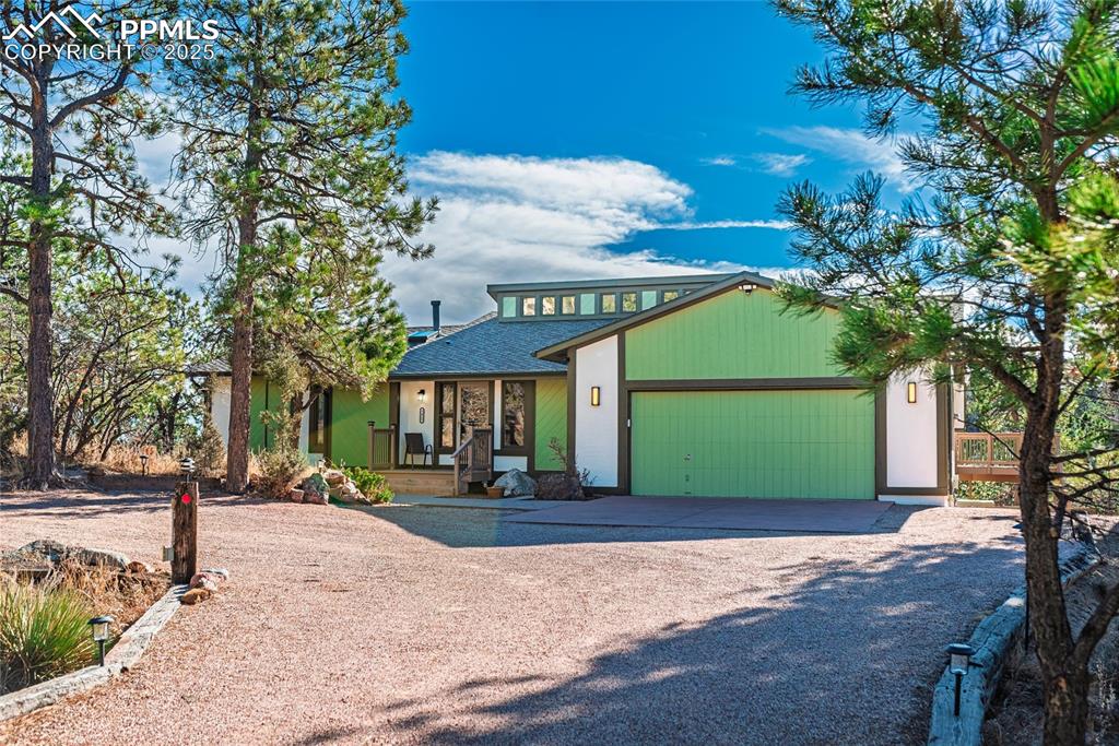 Caption: Front of Structure