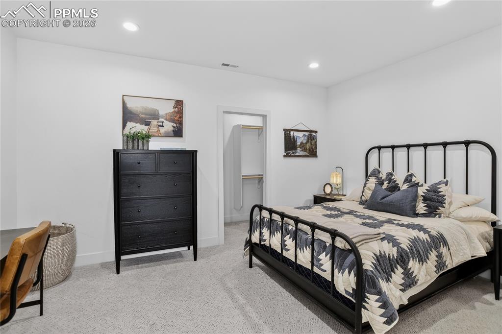 Image 36 of 49: Basement BR (non-conforming), or Flex Space (Theater room, Playroom, Exerci