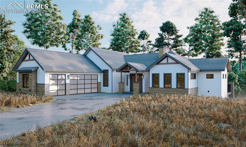 Caption: Front of Structure