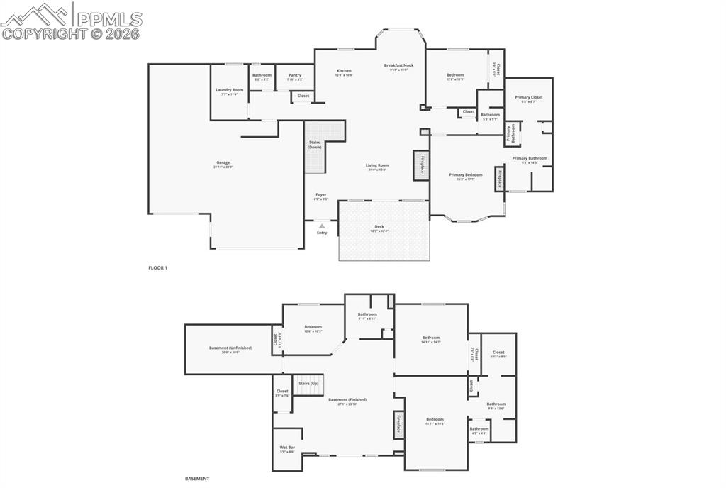 Image 47 of 47: Combined floor plan