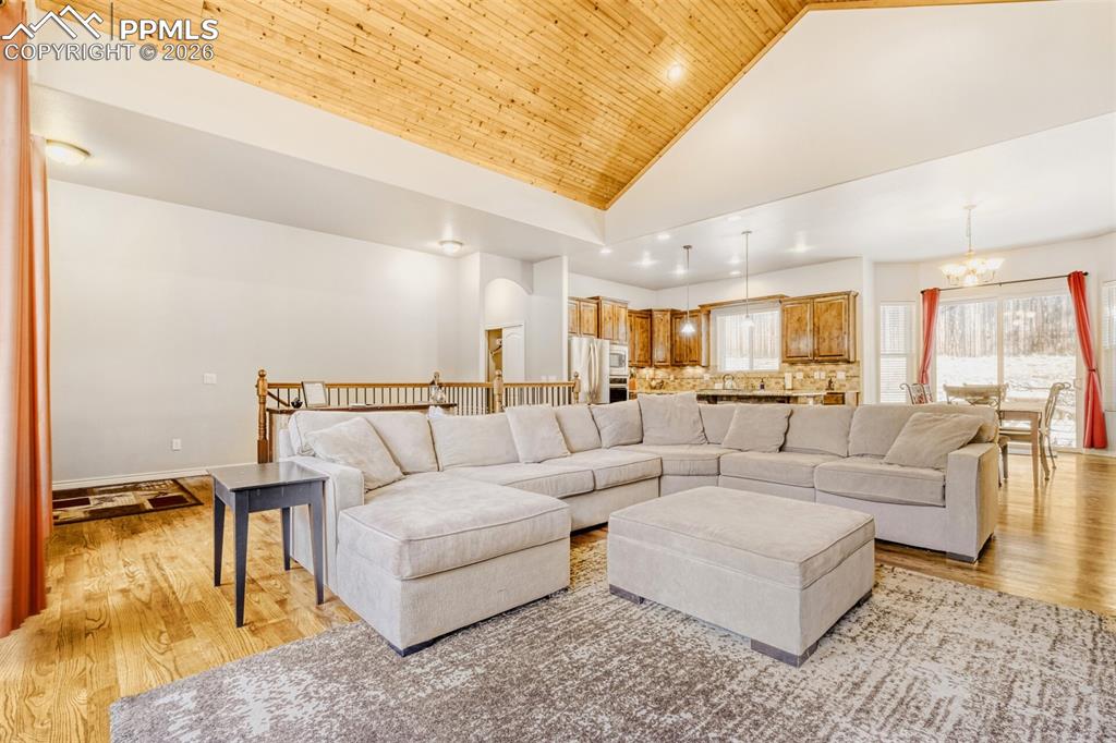 Image 6 of 47: Main Level great room is the perfect gathering place for family and friends