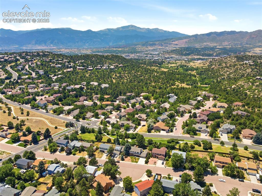 Image 42 of 50: Expansive residential area featuring a diverse collection of single-family