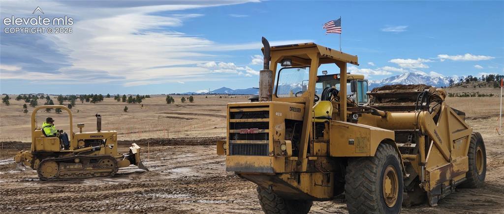 Image 6 of 6: Cul-de-sac and driveway are complete. 