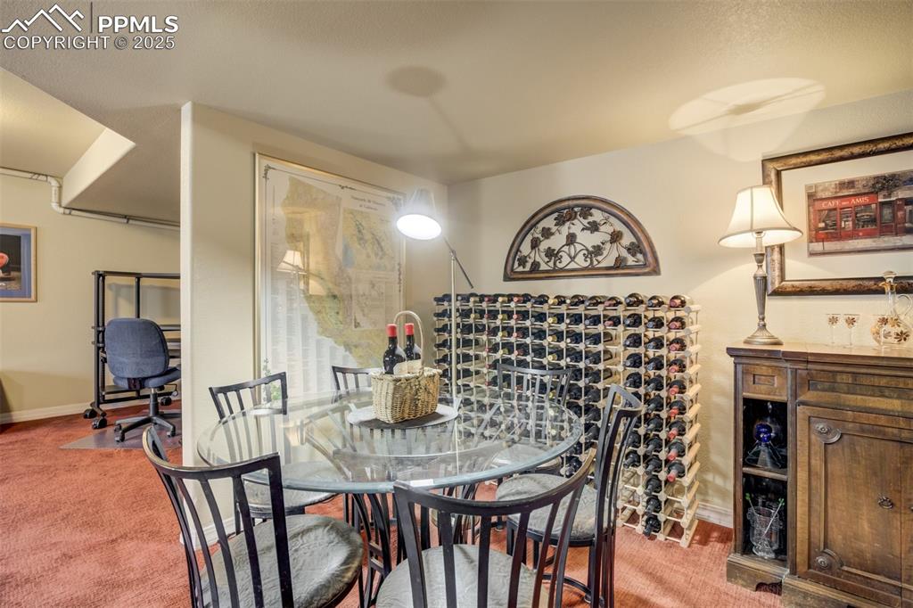 Image 36 of 50: The Dining Area in the Basement