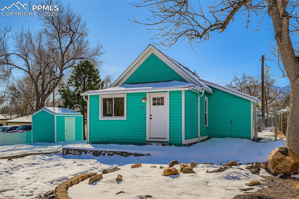 Image 33 of 34: Front of Structure